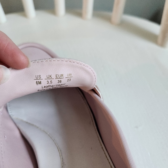 Franco Sarto pink leather loafers US 6 - Picture 10 of 11